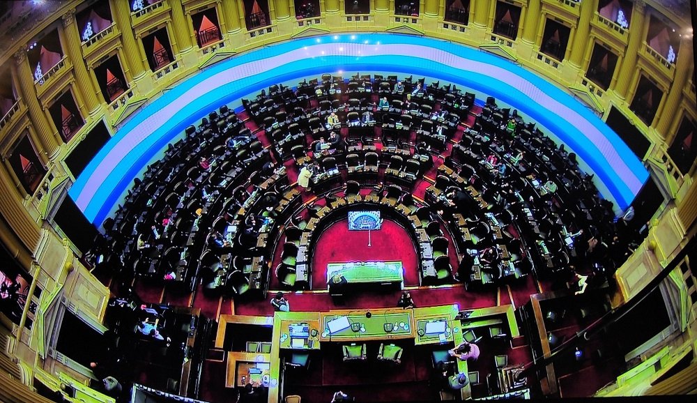Sesión especial en la Cámara de Diputados de la Nación