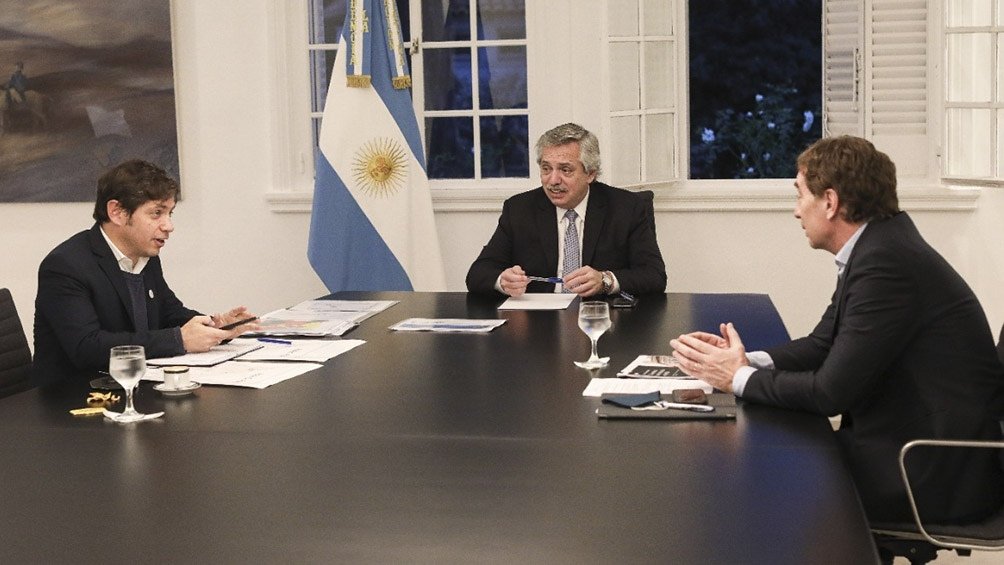 Alberto Fernandez, Kicillof y Santilli definen cómo sigue la cuarentena en el AMBA