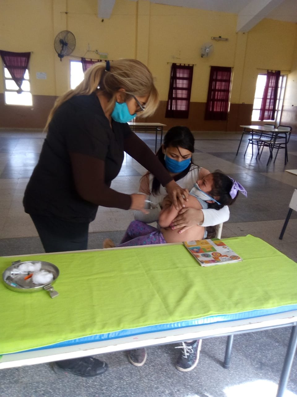 Campaña de vacunación en el Norte de la ciudad