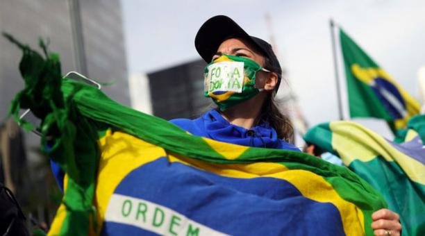Brasil registró 44.571 contagios en las ultimas 24 horas