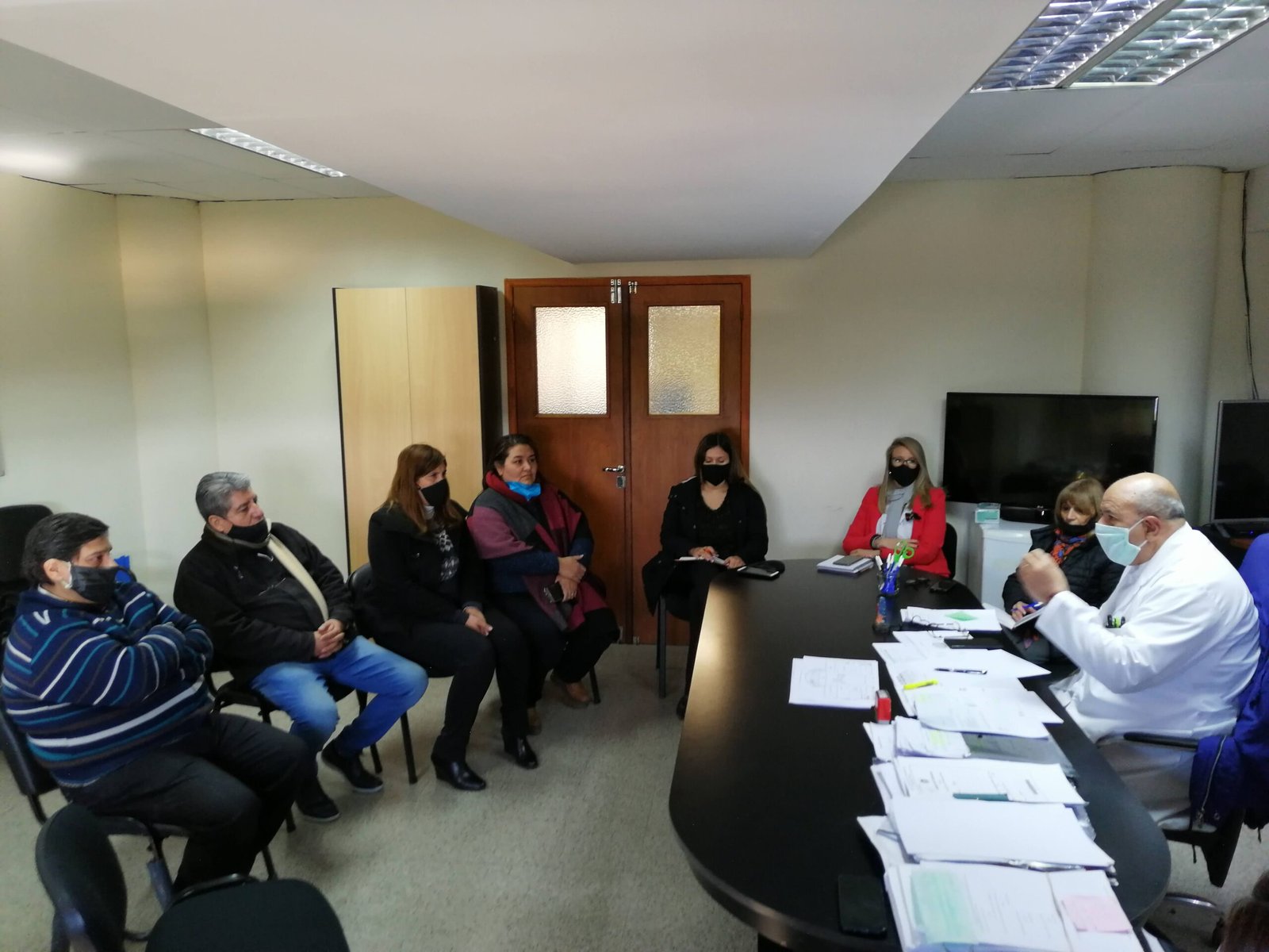 Autoridades de OSEP se reunieron con el gremio de empleados de la obra social
