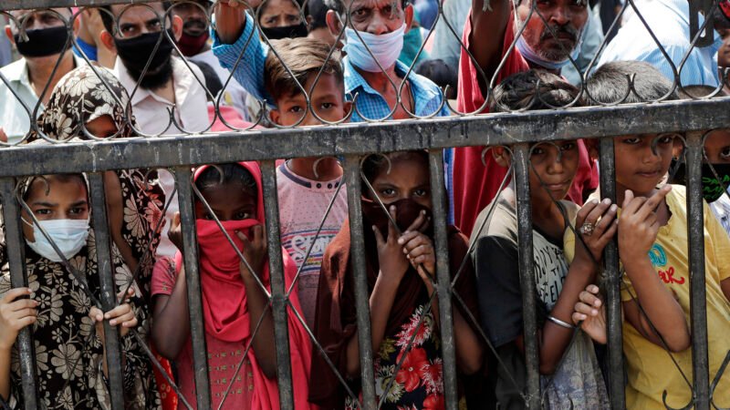 India: se registraron 40.000 casos en un solo día