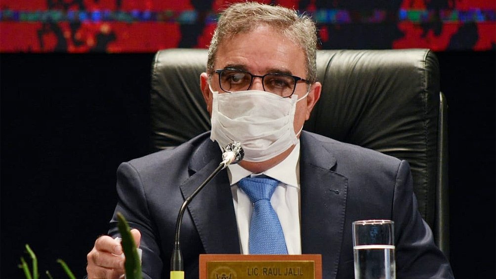 Raúl Jalil anuncio a través de Twitter que dio negativo de coronavirus