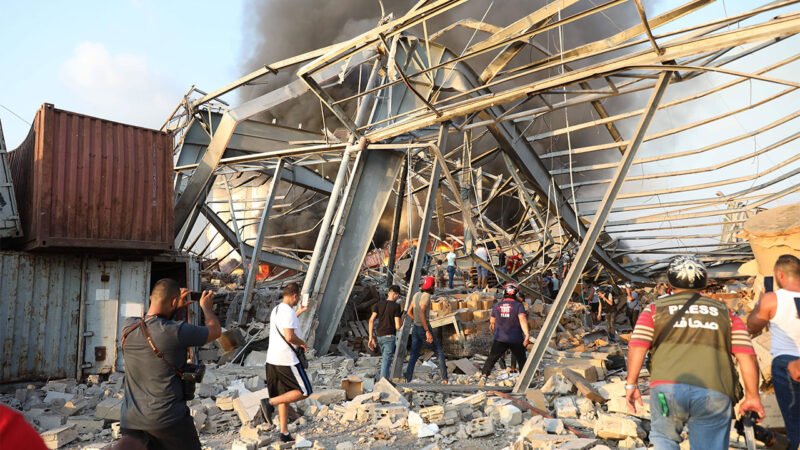 Beirut: una explosión  dejó al menos 25 muertos y cientos de heridos