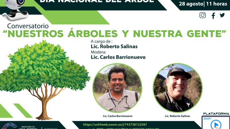 Conversatorio homenaje al Día Nacional del Árbol
