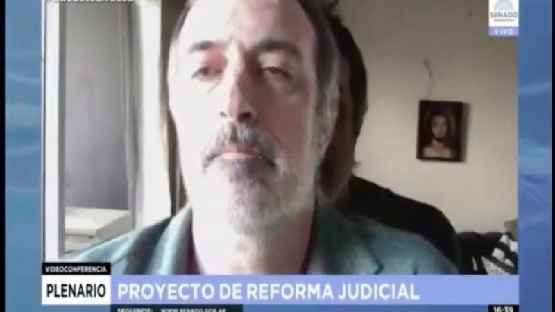 Esteban Bullrich se defendió por su “doble” de videoconferencia
