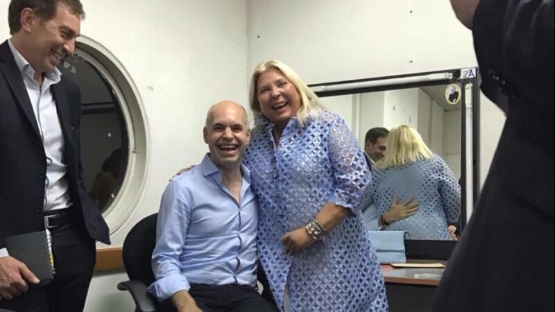 Rodríguez Larreta dice estar «para un proyecto nacional», y Carrió lo apoya