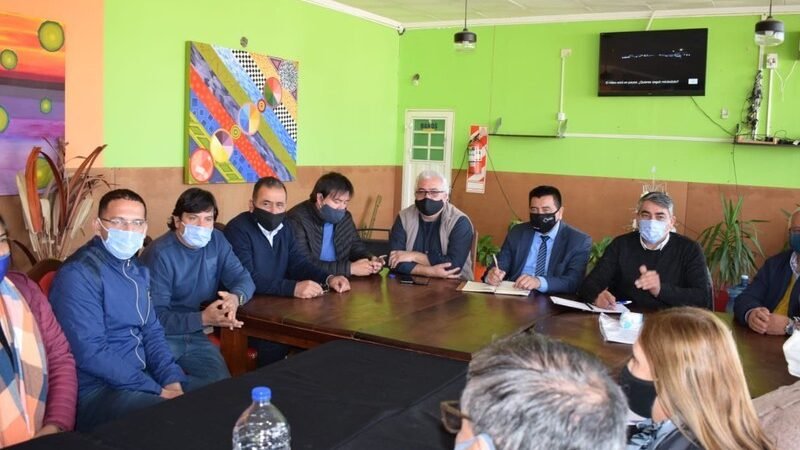 El ministro Gordillo se reunió con intendentes del Este catamarqueño