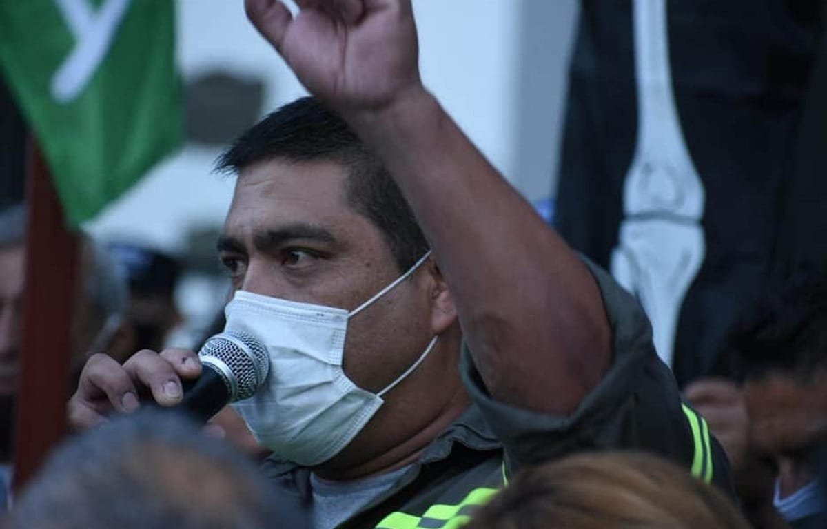 Walter Arevalo recuperó hoy su libertad