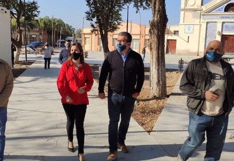 La obra de la plaza de San Isidro estaría lista en los próximos días