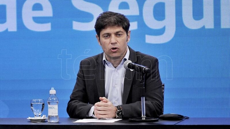 Kicillof anunció un salario inicial de bolsillo de 44 mil pesos para la policía bonaerense