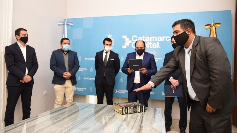 Asumieron nuevos funcionarios en Capital