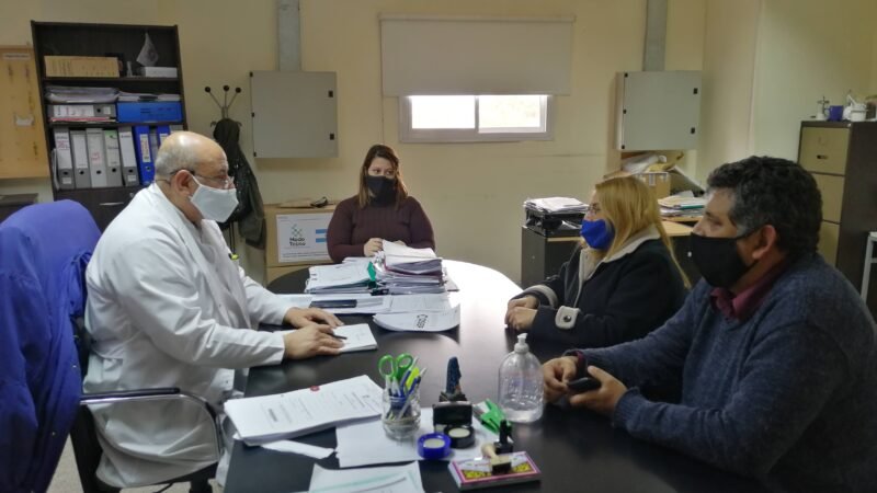 El titular de OSEP recibió a representantes de UPCN
