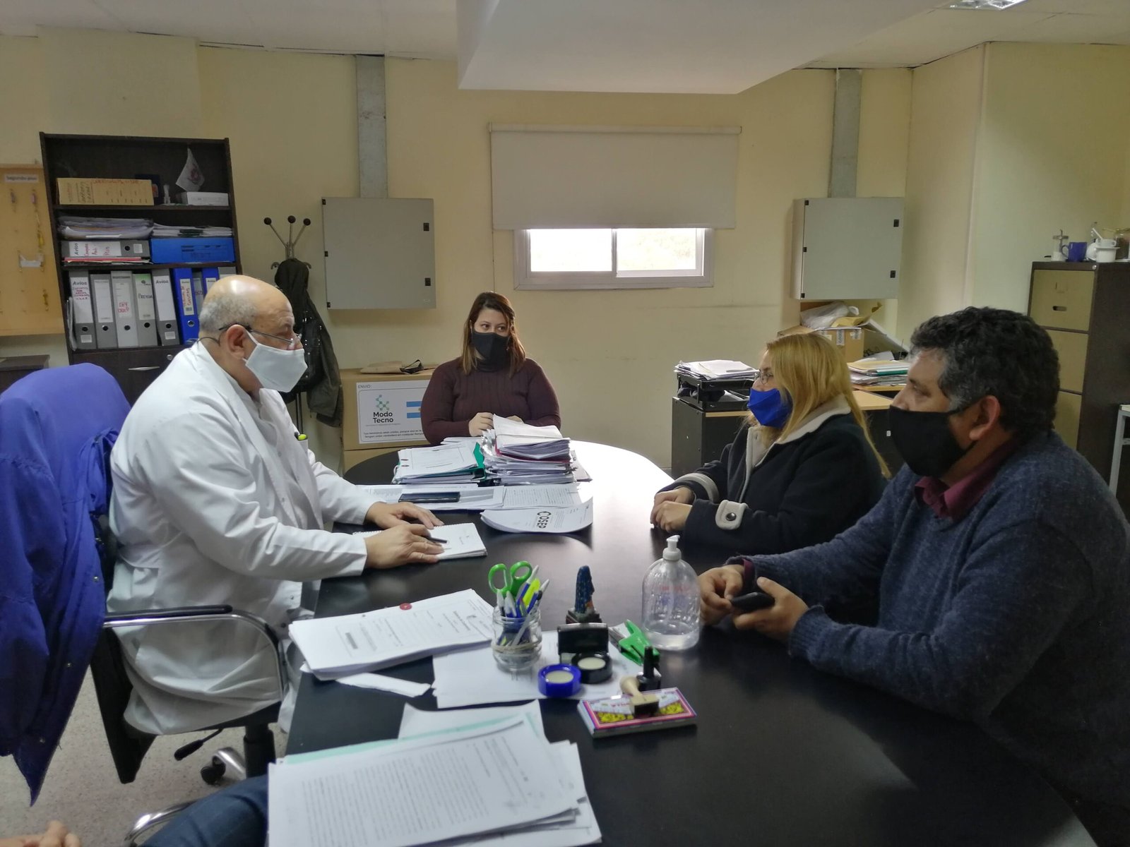 El titular de OSEP recibió a representantes de UPCN