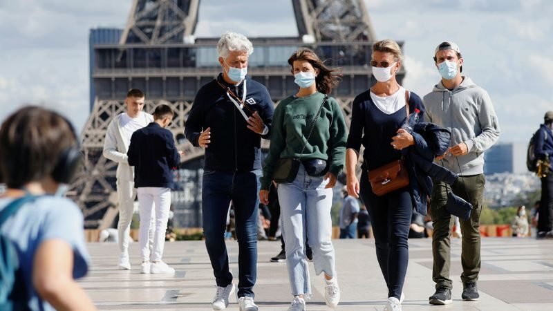 Francia registro más de 8.000 casos en un día