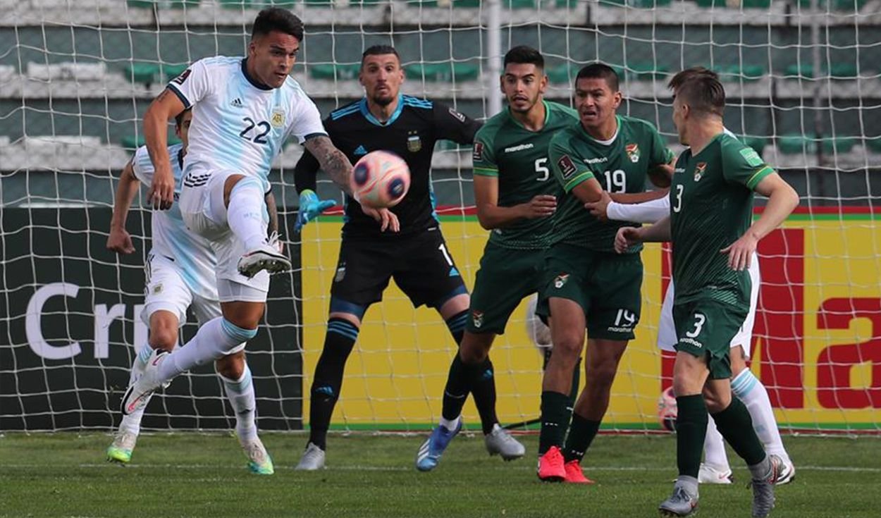 Argentina hizo pie en la altura y le gano a Bolivia 2 a 1