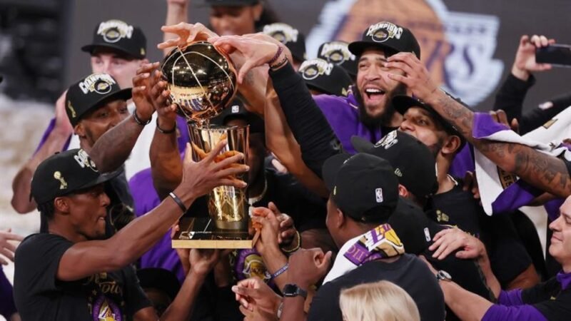 Los Lakers campeones de la NBA
