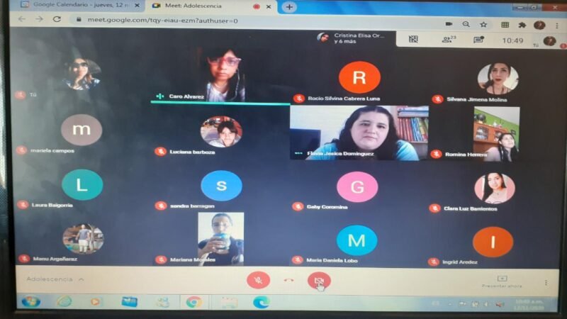 Reunión con referentes del programa Salud Integral de las Adolescencias