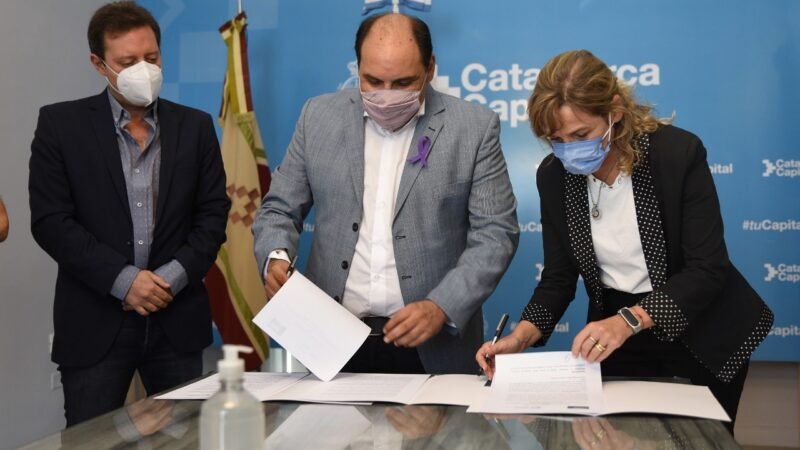 Salud firmó convenio con la Municipalidad de la Capital para habilitar un nuevo Nodo
