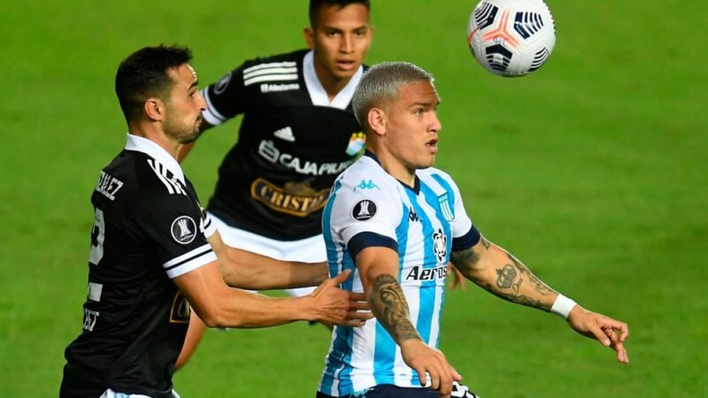 Racing visita en Perú a Sporting Cristal