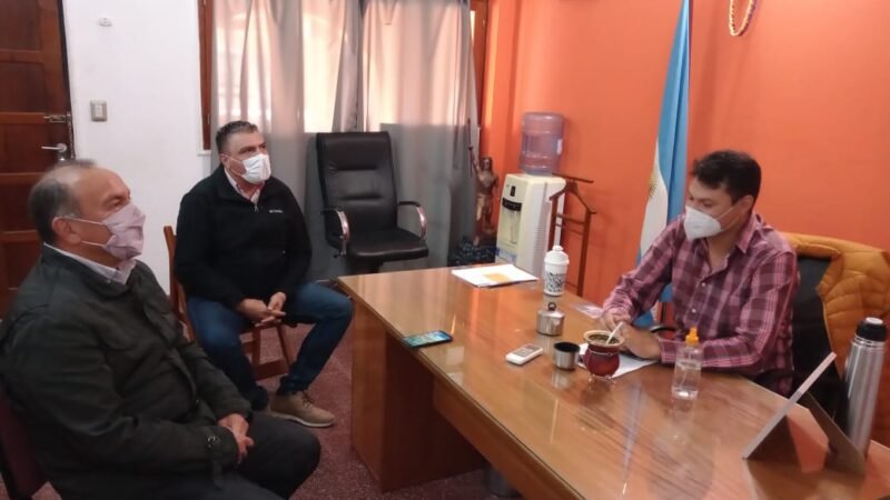 Jorge Moreno en Andalgalá coordinó acciones de gobierno