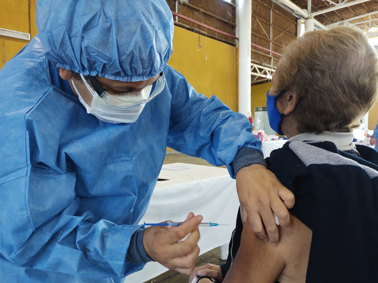 Avanza la aplicación de la segunda dosis de Sinopharm