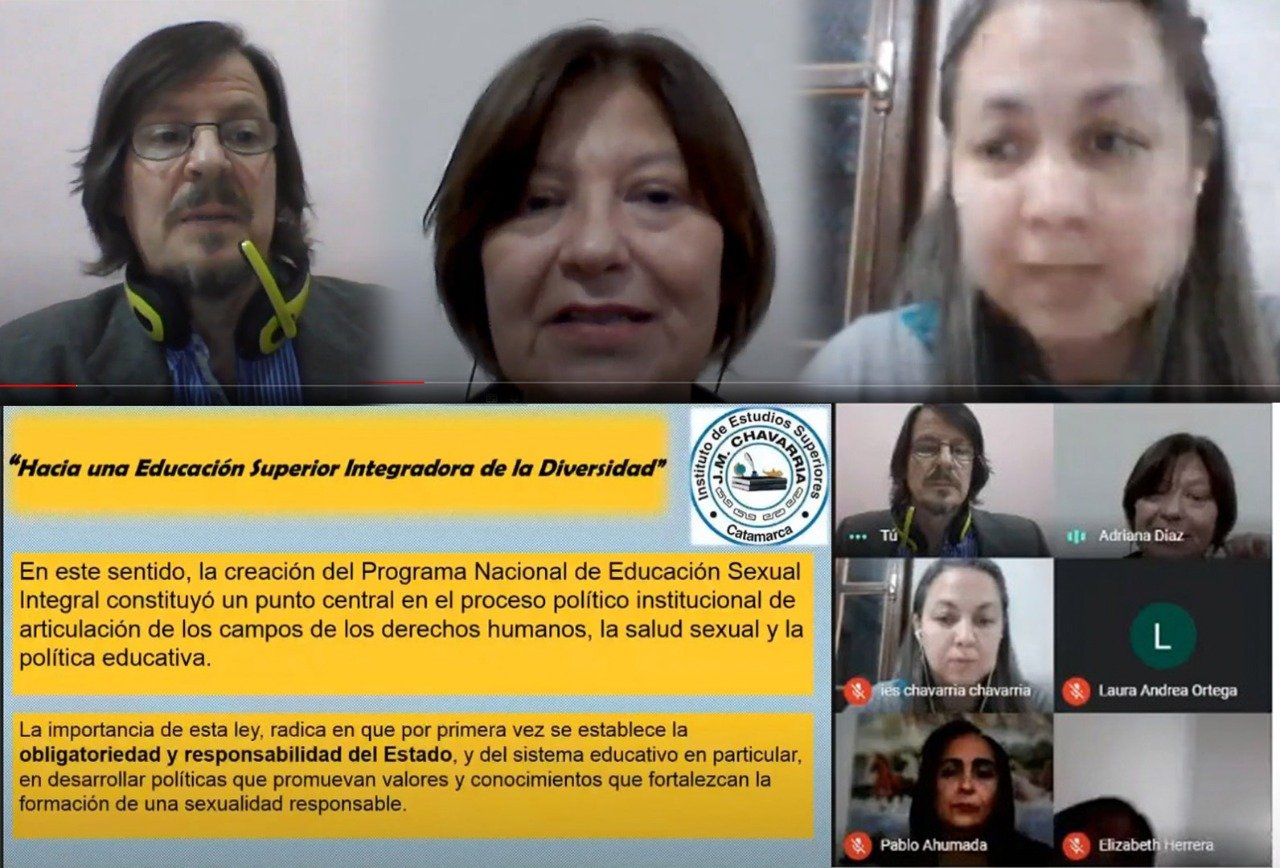 Charla sobre Educación Sexual Integral en el IES “Chavarría”