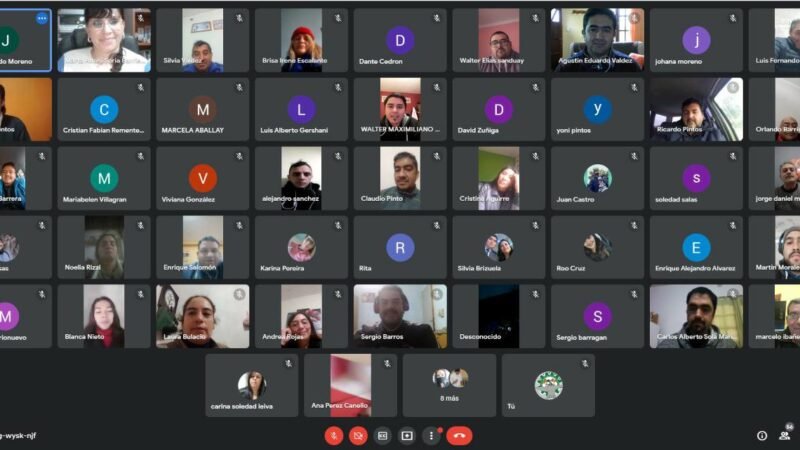 Clase virtual interinstitucional sobre comercialización para alumnos de formación profesional