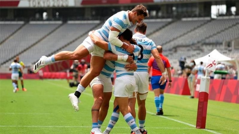 Los Pumas le ganaron a Sudáfrica y van por una medalla