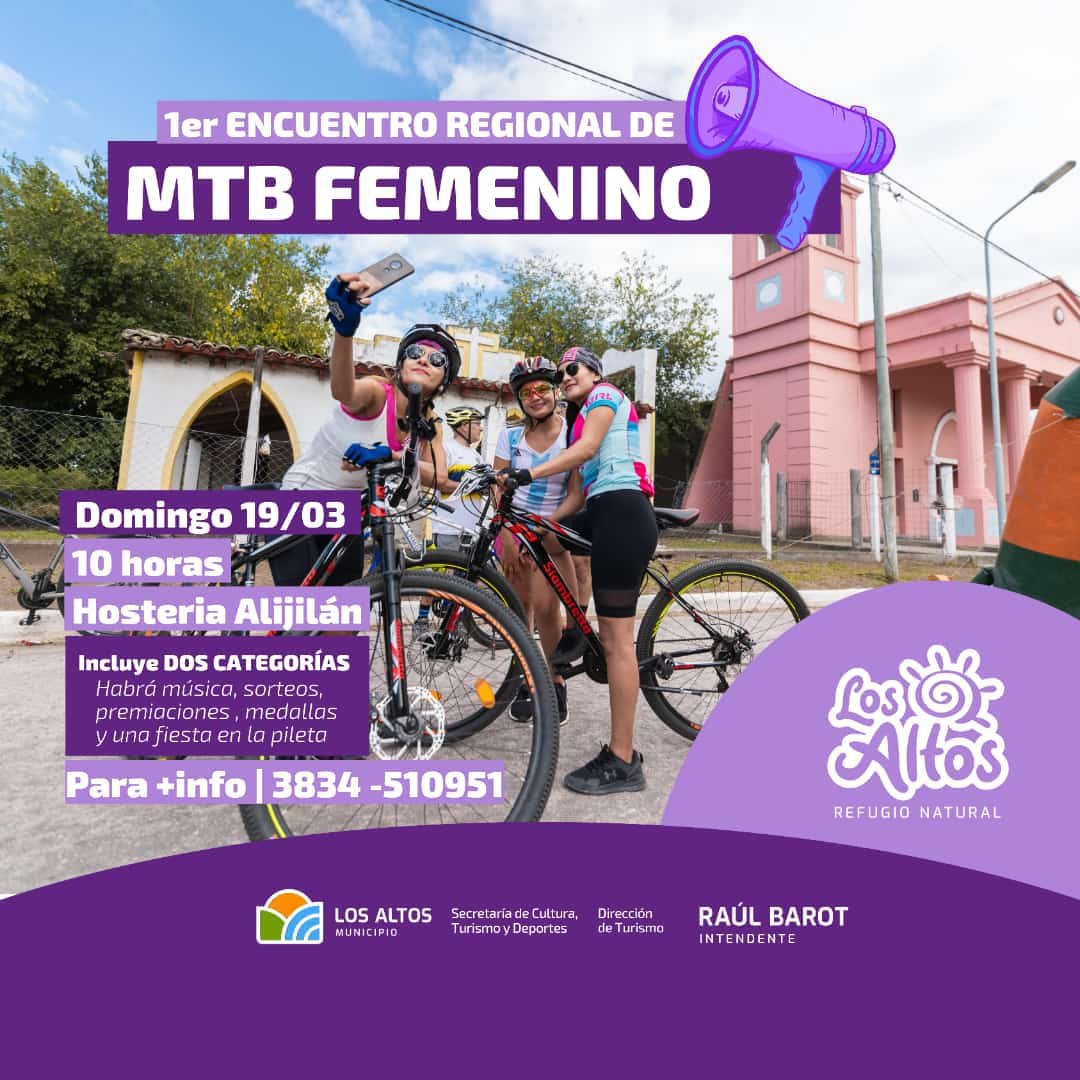 Primer encuentro regional de MTB Femenino