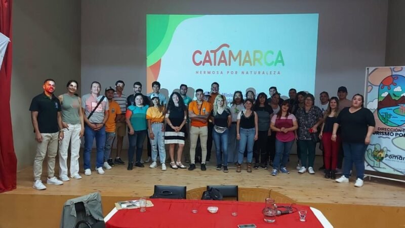 Se capacitó en Atención al Turista y Técnicas de Guiado en Pomán