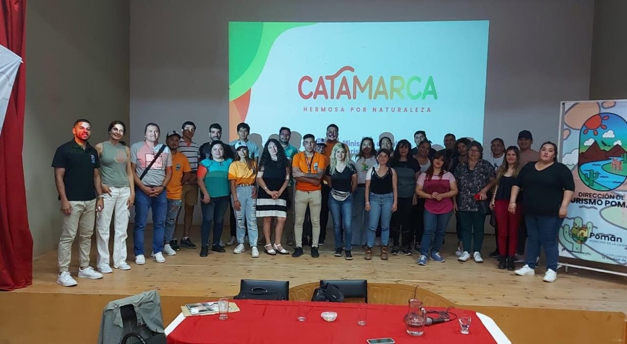 Se capacitó en Atención al Turista y Técnicas de Guiado en Pomán