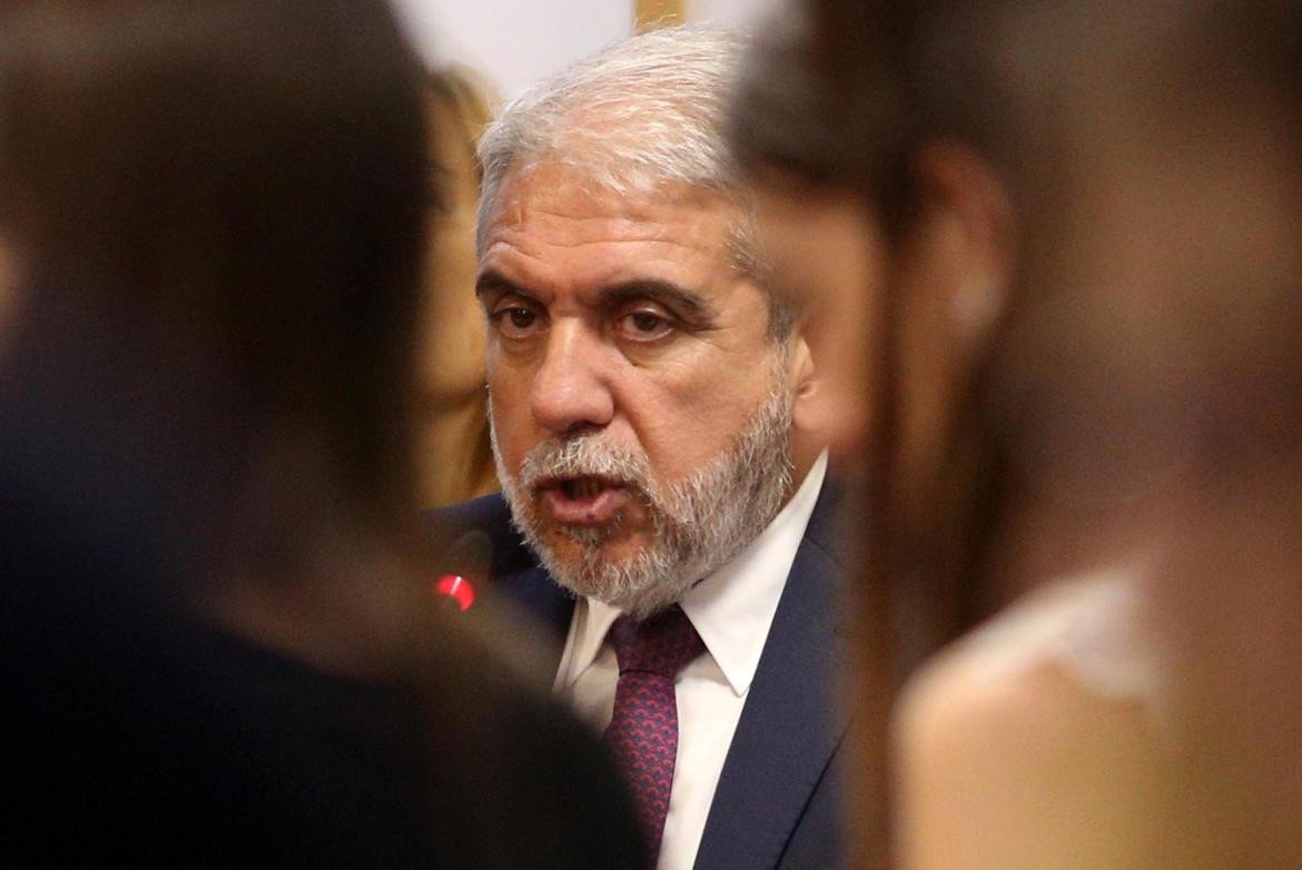 Aníbal Fernández brindo un informe de gestión en Diputados