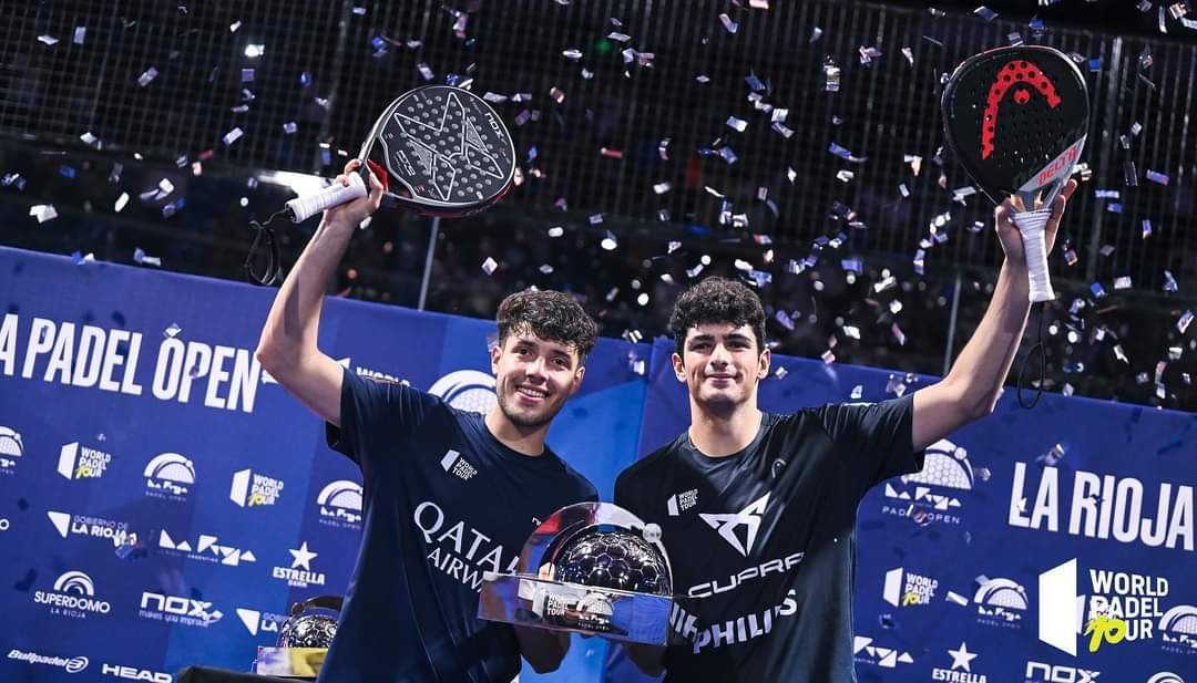 En Chile, Agustin Tapia y Coello buscan la tercera del World Padel Tour