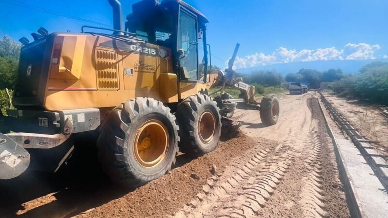 Siguen las mejoras de las calles de Valle Viejo