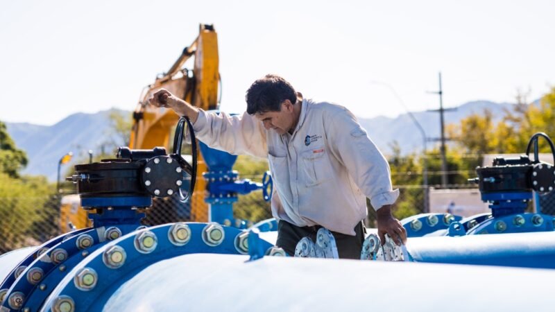 Iniciaron pruebas hidráulicas en la cañería principal del Acueducto Norte