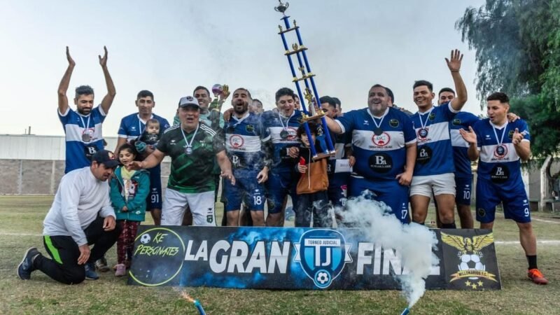 «Ke Personajes» campeón del Torneo Apertura 2023 del Torneo Judicial