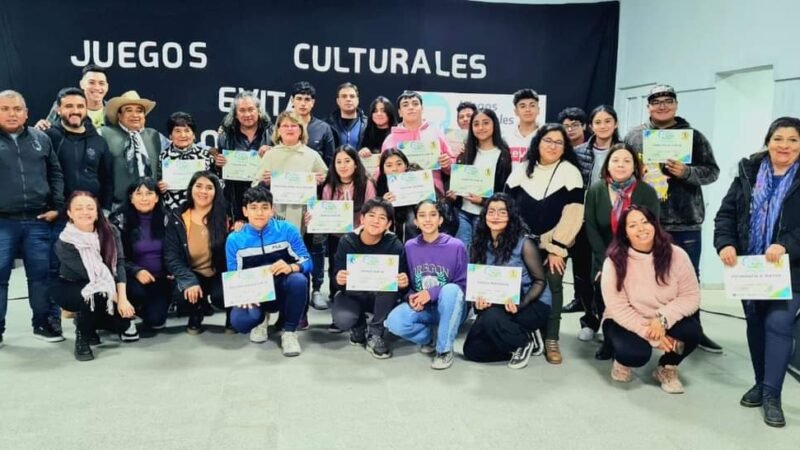 La final departamental de los juegos Evita Culturales fue una verdadera fiesta