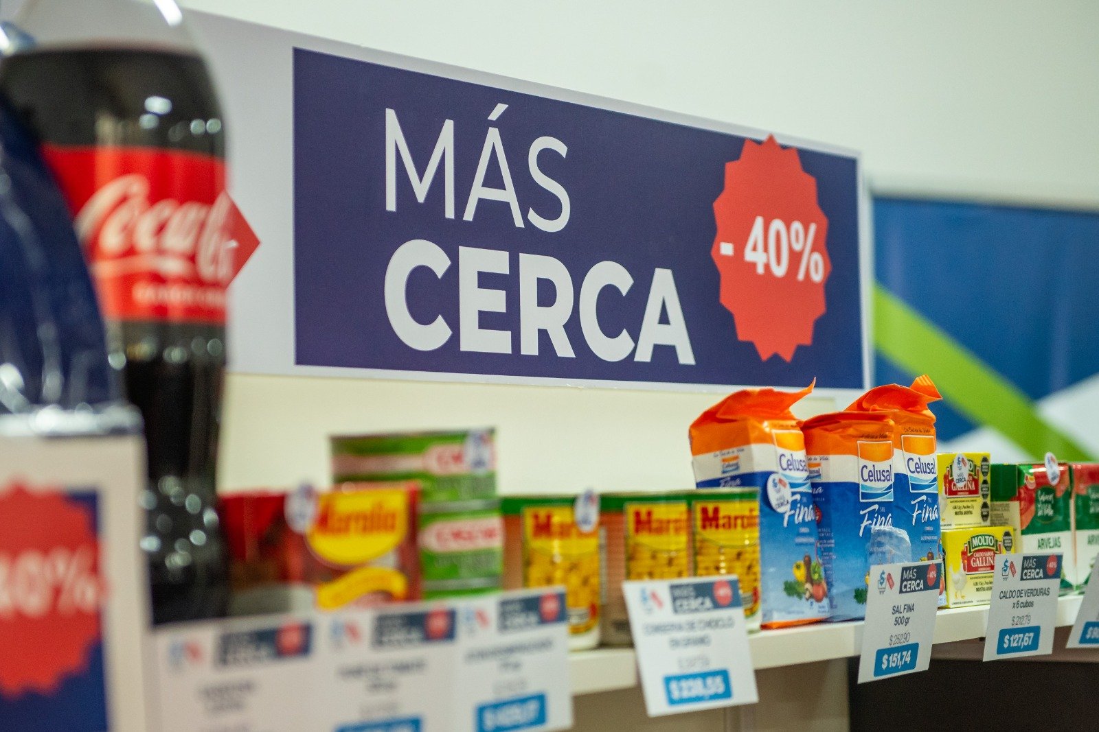 Lanzaron descuentos para supermercados provinciales