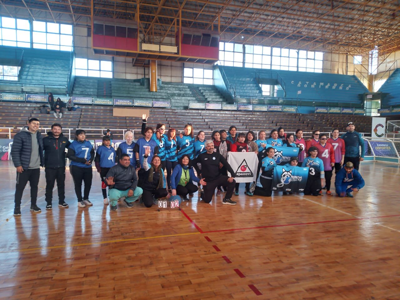 LA LIGA DE FEMENINA DE GOALBALL TUVO SU GRAN APERTURA