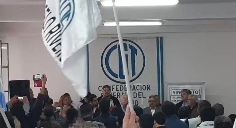 La CGT pide la reelección de Jalil