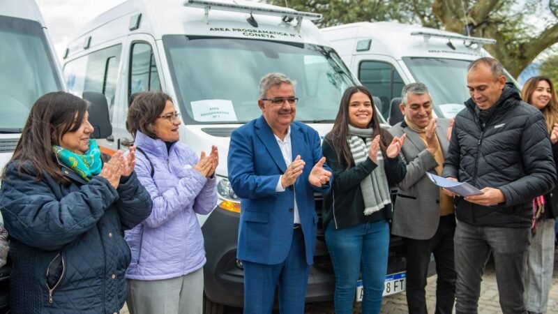 La Provincia ya hizo el recambio del 50% del parque de ambulancias