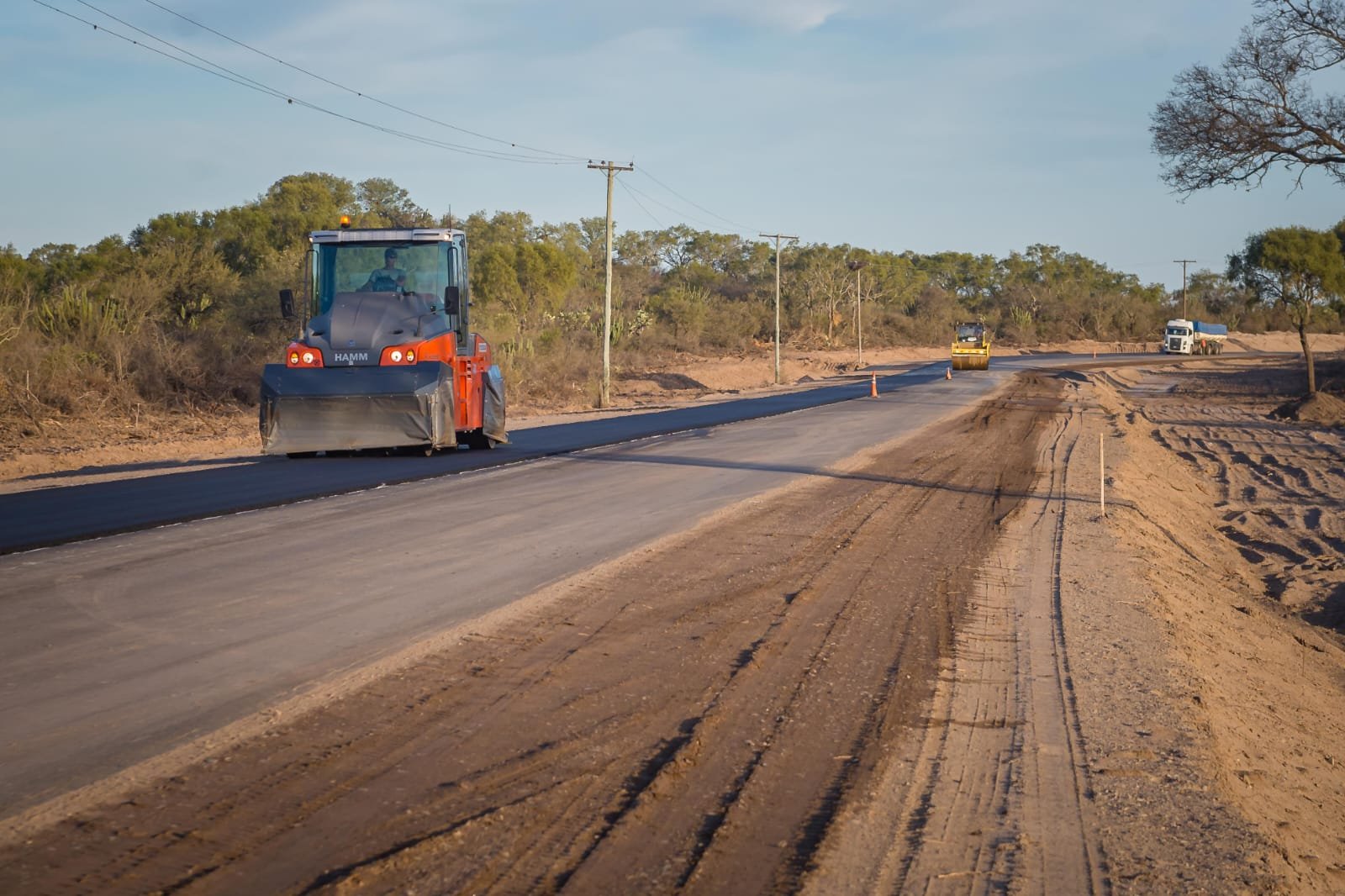 Vialidad Provincial avanzó más de un 70% en la obra de Ruta 7 y estaría lista a fin de año