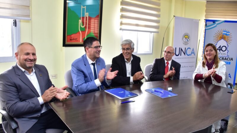 Convenio entre la UNCA y la Universidad Nacional de Chilecito