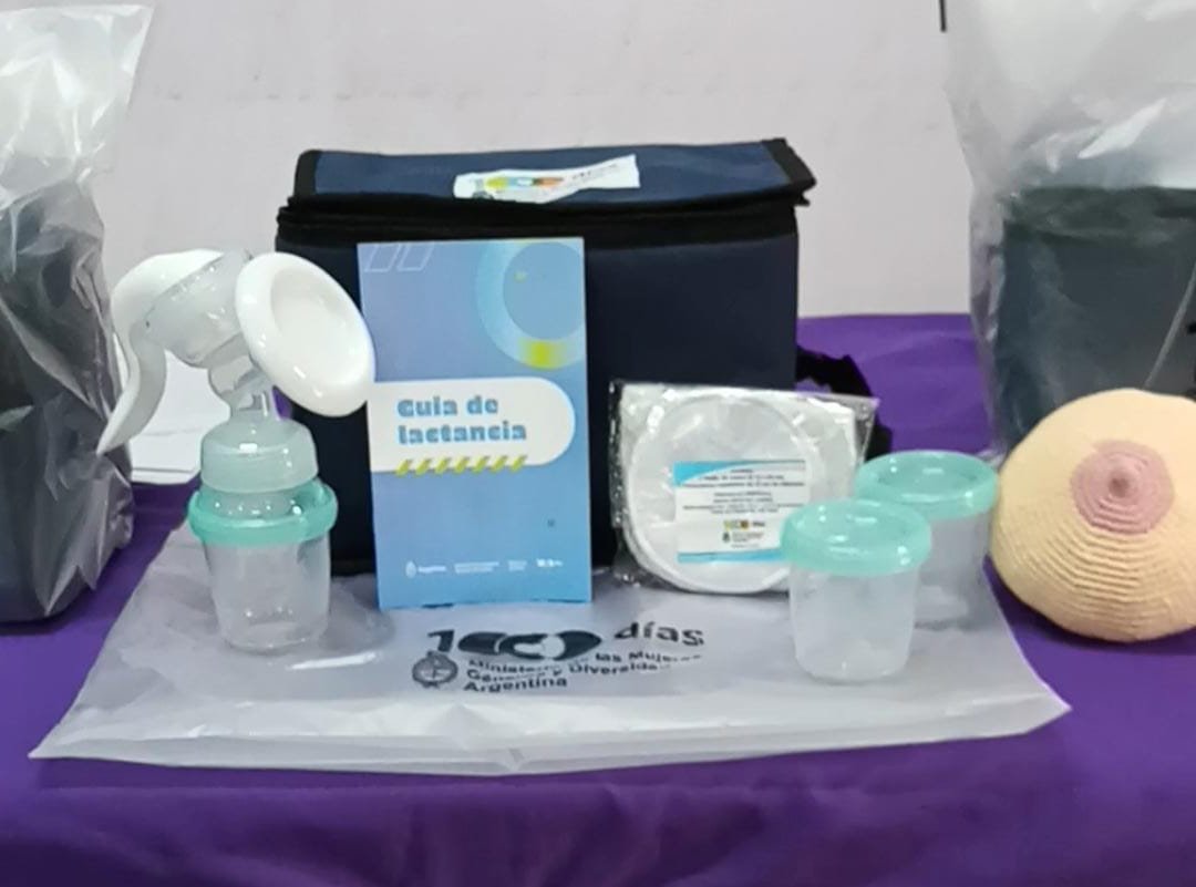 Se realizó entrega kits de lactancia para cerrar la Semana Mundial de la Lactancia Materna