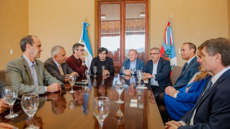 El Gobernador recibió a autoridades de Glencore Cobre