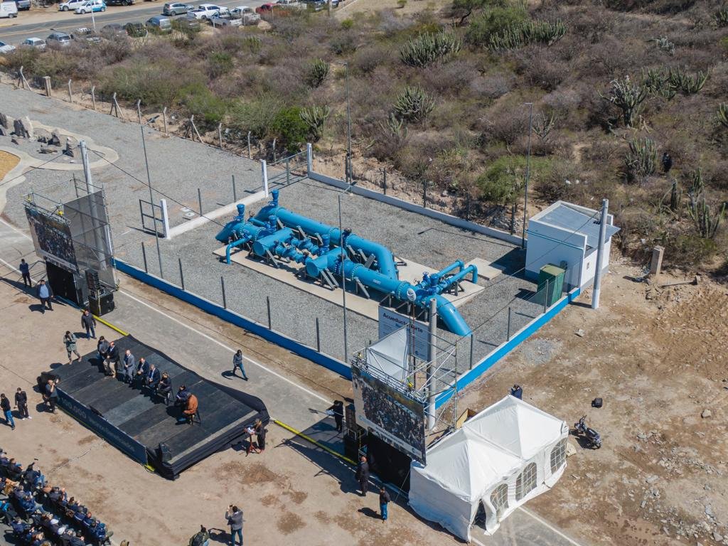 Quedó inaugurado el Acueducto Norte, una obra emblemática en materia de agua potable