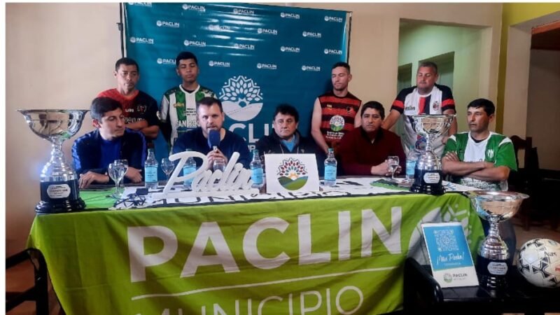 Se presenta el Torneo Clausura de la Liga de Fútbol de Paclin
