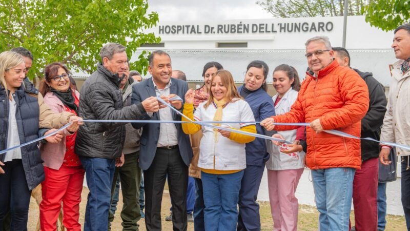 Quedaron inauguradas las refacciones en el minihospital de La Majada