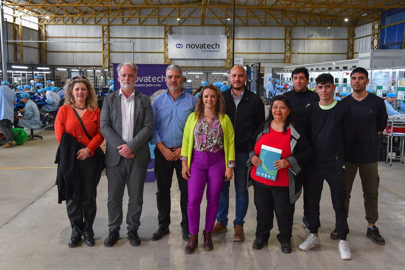 NOVATECH fue reconocida como empresa insignia en la economía circular de las industrias catamarqueñas